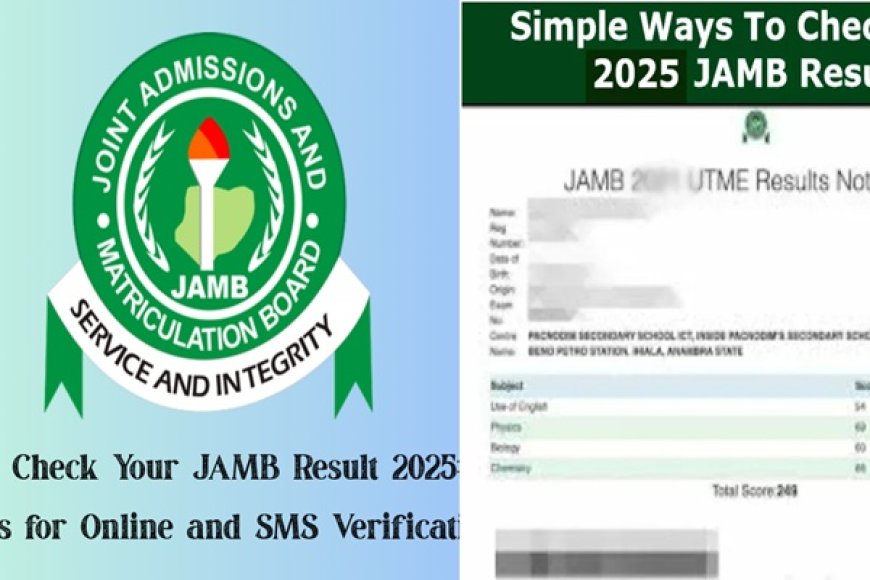 How to Check Your 2025 UTME Resit Results
